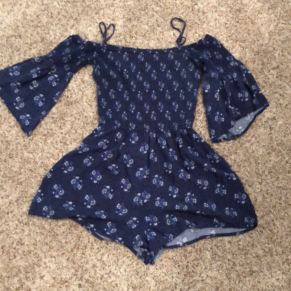 Hollister floral romper